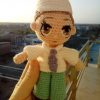 🧑‍💼 Architect Amigurumi – 12 cm Handmade Collectible