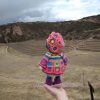 🌼 Zoey Doll – 32 cm | Handmade Hippie Amigurumi Doll - Image 2