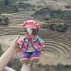 🌼 Zoey Doll – 32 cm | Handmade Hippie Amigurumi Doll - Image 7