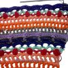 🍁 Multicolor Crochet Shawl – Handmade Triangular Scarf | 100% Cotton Yarn - Image 9