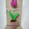 Mini tulipán en jarrón, 20cm