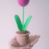 Mini tulipán en jarrón, 20cm - Image 2