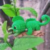 Cute Pascal the Chameleon – Crochet Toy - Image 5